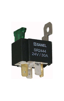 Unıversal Truck 24 V Sigortalı Role 87 30a 4 U - Sanel Sr2444 1