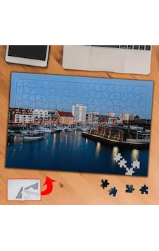 Şehirde Kıyı, İskele, Gemiler 240 Parça Puzzle Yapboz Tablo-a0979 Şehirde Kıyı, İskele, Gemiler 240 Parça Puzzle Yapboz Tablo-a0979