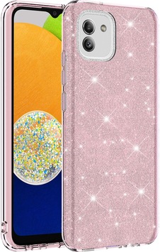 Galaxy A03 Kılıf Zore Shining Silikon Pembe Galaxy A03 Kılıf Zore Shining Silikon Pembe