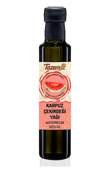 Tazemiz Karpuz Çekirdeği Yağı Soğuk Sıkım 250 ML Tazemiz Karpuz Çekirdeği Yağı Soğuk Sıkım 250 ML