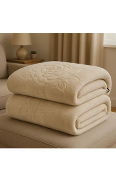 İran Battaniyesi Çift Kişilik Çok Renk Gri İran Battaniyesi Çift Kişilik Çok Renk Gri