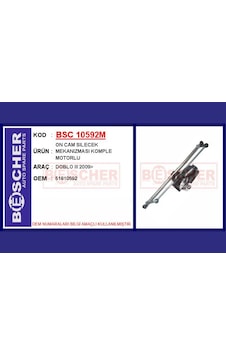 Ön - 216 - Cam Sılecek Meızması Fıat Doblo Iıı - Csmo-tex - 10- Motorlu Ön - 216 - Cam Sılecek Meızması Fıat Doblo Iıı - Csmo-tex - 10- Motorlu