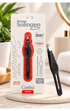 Profesyonel Cımbız, Paslanmaz Çelik, Eğimli Uç Profesyonel Cımbız, Paslanmaz Çelik, Eğimli Uç
