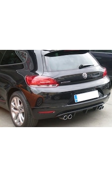 Volkswagen Scirocco Makyajsız  Çift Çıkış Difüzör
