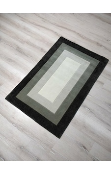 Yamalıhome Gri Kutu Desen Halı 80X125 Cm Yamalıhome Gri Kutu Desen Halı 80X125 Cm