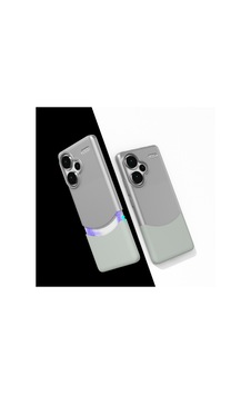 Xiaomi Redmi Note 13 Pro Plus 5g Kılıf Mıknatıslı Zore Duble Kapak Gri Xiaomi Redmi Note 13 Pro Plus 5g Kılıf Mıknatıslı Zore Duble Kapak Gri