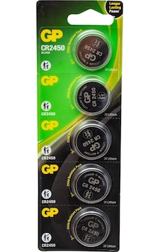 Gp Cr2450 3V Lityum Pil 5Li Paket Gp Cr2450 3V Lityum Pil 5Li Paket