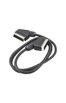 Powermaster Scart Scart 3 Metre Siyah Kablo Gri Powermaster Scart Scart 3 Metre Siyah Kablo Gri