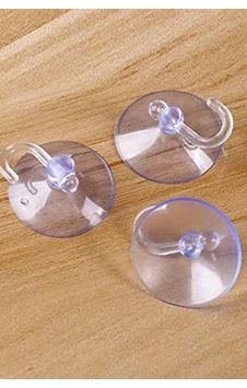 Ayrex Lü Paket Kancalı Cam Vantuzu Askılık 100 Adet 1410