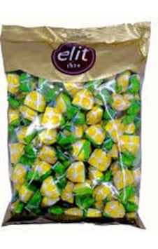 Elit Limon Dolgulu Torbacık Şeker 1 KG Elit Limon Dolgulu Torbacık Şeker 1 KG