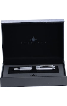 Steelpen World Serisi 2711 Mat Krom Dolma Kalem+tükenmez Kalem Se Çok Renkli Steelpen World Serisi 2711 Mat Krom Dolma Kalem+tükenmez Kalem Se Çok Renkli