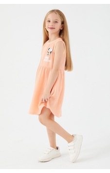 Minnie Mouse D4776-3 Çocuk  Somon Gecelik