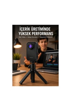 Günlük Kullanıma Uygun Mini Video Kamera Vlog Çekimleri İçin Yeni Nesil - Hs08373696-1900 Renkli Günlük Kullanıma Uygun Mini Video Kamera Vlog Çekimleri İçin Yeni Nesil - Hs08373696-1900 Renkli
