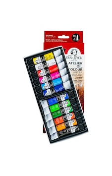 Van Dyck Atelier Yağlı Boya Seti 12 Renk x 12 ML