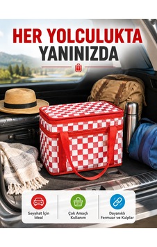 25 Litre Isı Yalıtımlı Termos Çanta Alüminyum Folyo İç Kaplamalı Piknik Çantası Çok Renkli 25 Litre Isı Yalıtımlı Termos Çanta Alüminyum Folyo İç Kaplamalı Piknik Çantası Çok Renkli