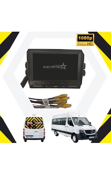 Okul ve Servis Araçları için 7 inç Dörde Bölünebilir Kayıtlı 128 Okul ve Servis Araçları için 7 inç Dörde Bölünebilir Kayıtlı 128