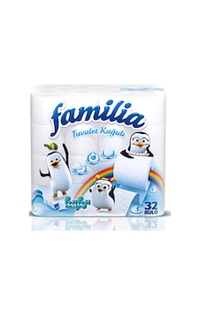 Familia Pompom Giller Tuvalet Kağıdı 32 Rulo Familia Pompom Giller Tuvalet Kağıdı 32 Rulo