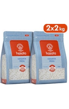 Hasata Osmancık Pirinç 2 x 2 KG Hasata Osmancık Pirinç 2 x 2 KG