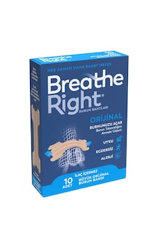 Breathe Right Klasik Küçük/orta Boy Burun Bandı 10'lu Breathe Right Klasik Küçük/orta Boy Burun Bandı 10'lu