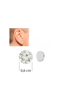 Zirkon Taşlı Mıknatıslı Erkek Küpe Çift Takı Aksesuar P24 T5 Zirkon Taşlı Mıknatıslı Erkek Küpe Çift Takı Aksesuar P24 T5