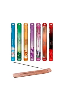 Flute 140 Adet Karışık Tütsü + Tütsülük Flute 140 Adet Karışık Tütsü + Tütsülük