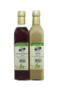 Gürbüzler Üzüm Pekmezi 650 G + Tahin 530 G Gürbüzler Üzüm Pekmezi 650 G + Tahin 530 G