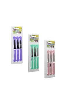 6pcs Meyve Bıçak Renkli Plastik Saplı Vakumlu Ambalaj Brkt-806155 5047 Çok Renkli 6pcs Meyve Bıçak Renkli Plastik Saplı Vakumlu Ambalaj Brkt-806155 5047 Çok Renkli