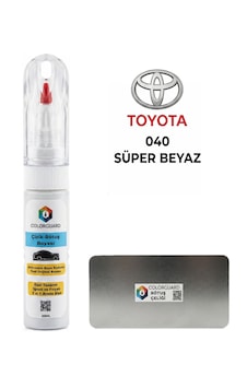 Toyota 040 Süper Beyaz İğneli Ve Fırçalı Özel Tasarım Şişe Rötuş Boyası Ve Profesyonel Rötuş Çeliği Seti Toyota 040 Süper Beyaz İğneli Ve Fırçalı Özel Tasarım Şişe Rötuş Boyası Ve Profesyonel Rötuş Çeliği Seti