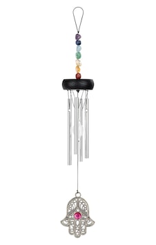 Meinl Sonic Energy Mini Chakra Chime 12"/30 Cm Hamsa Silver Meinl Sonic Energy Mini Chakra Chime 12"/30 Cm Hamsa Silver