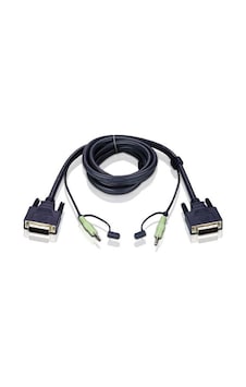 Aten 2L-7D02H Dvi-D Kvm Cablee 1 8 Metre Aten 2L-7D02H Dvi-D Kvm Cablee 1 8 Metre