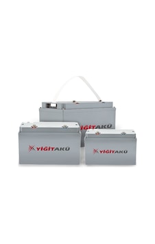 Yiğit Akü Lfp 24v 200ah Battery Pack L521 W238 H218mm 40kg Life Po4 Lityum Akü