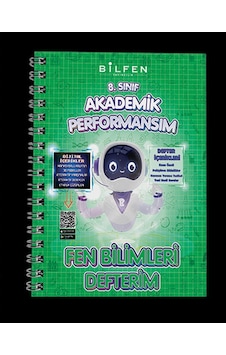 Bilfen Yayınları 8. Sınıf Fen Bilimleri Defter Bilfen Yayınları 8. Sınıf Fen Bilimleri Defter