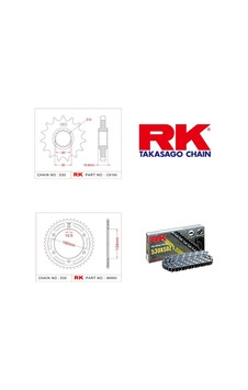 Rk Zincir Dişli Seti Honda Cbr 1000 Rr 08-16 Rk Zincir Dişli Seti Honda Cbr 1000 Rr 08-16