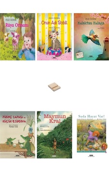 Rüya Ormanı Onun Adı Bobik Kulaktan Kulağa Hayvan Sevgisi 3-8 Yaş 6lı Set Rüya Ormanı Onun Adı Bobik Kulaktan Kulağa Hayvan Sevgisi 3-8 Yaş 6lı Set