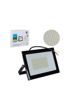 Sh Powermaster Pm-22572 100 Watt - 220 Volt 6500k Ip66 150 Işık Açısı Siyah Slim Kasa Beyaz Led Projektör Najmadd Najmaddin Sh Powermaster Pm-22572 100 Watt - 220 Volt 6500k Ip66 150 Işık Açısı Siyah Slim Kasa Beyaz Led Projektör Najmadd Najmaddin