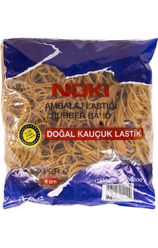 Noki Ambalaj Lastiği Doğal Kauçuk 8 Cm 500 Gr. Rb80500 Noki Ambalaj Lastiği Doğal Kauçuk 8 Cm 500 Gr. Rb80500