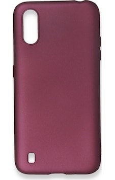 Cosmotex Newface Samsung Galaxy Uyumlu A01 Kılıf First Silikon - Mürdüm Cosmotex Newface Samsung Galaxy Uyumlu A01 Kılıf First Silikon - Mürdüm