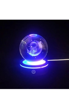 Renk Değiştiren Yeni Nesil Usb Li Dönen Cam Küre Çok Renkli Renk Değiştiren Yeni Nesil Usb Li Dönen Cam Küre Çok Renkli