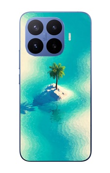 Xiaomi 17t Pro Uyumlu Adada Palmiye Baskılı Silikon Kılıf Renkli Xiaomi 17t Pro Uyumlu Adada Palmiye Baskılı Silikon Kılıf Renkli