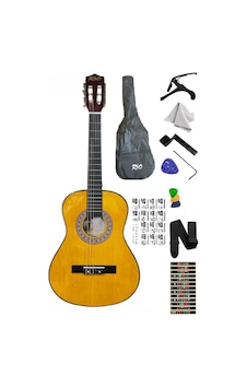 3/4 7-14 Yaş Klasik Gitar Askı Kapo Gitar Kılıf Pena Penalık Nota Yerleri Kılavuzu 3/4 7-14 Yaş Klasik Gitar Askı Kapo Gitar Kılıf Pena Penalık Nota Yerleri Kılavuzu