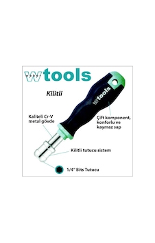 Weber Tools Bits Uç Tutucu Kilitli 14 x 100 MM Weber Tools Bits Uç Tutucu Kilitli 14 x 100 MM