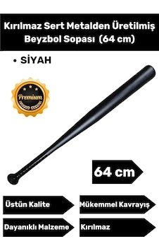 Premium Özel Seri Kırılmaz Dayanıklı Kaliteli Metal Baseboll Beyzbol Sopası 64 Cm Çok Renkli Premium Özel Seri Kırılmaz Dayanıklı Kaliteli Metal Baseboll Beyzbol Sopası 64 Cm Çok Renkli