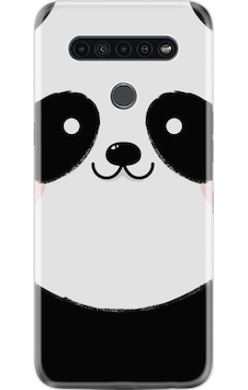 LG Uyumlu K61 Kılıf Desenli Sevimli Panda 1794 LG Uyumlu K61 Kılıf Desenli Sevimli Panda 1794