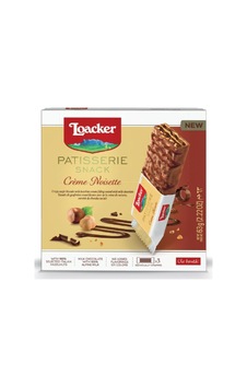 3 Adet Loacker Creme Noisette Sütlü Çikolata Kaplı Dolgulu Gofret 63 G 3 Adet Loacker Creme Noisette Sütlü Çikolata Kaplı Dolgulu Gofret 63 G