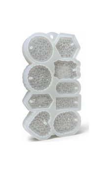 Stonechem Mücevher Desenli Çoklu Epoksi Silikon Kalıp En:15cm ,boy:26cm Stonechem Mücevher Desenli Çoklu Epoksi Silikon Kalıp En:15cm ,boy:26cm