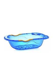 Babyjem Giderli Şeffaf Banyo Küveti Mavi