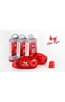 Ve-Ge Şerit Yapıştırıcı Glue Tape 8 Mm x 8 Metre 1 Adet Ve-Ge Şerit Yapıştırıcı Glue Tape 8 Mm x 8 Metre 1 Adet