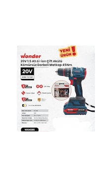 Wonder Wam28s Akülü Köürsüz Şarjlı Matkap Wonder Wam28s Akülü Köürsüz Şarjlı Matkap