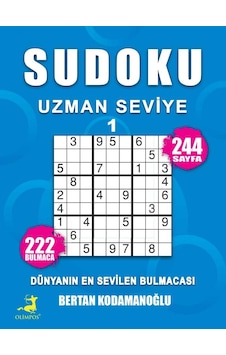 Sudoku Uzman Seviye - Celal Kodamanoğlu - Olimpos Yayınları Sudoku Uzman Seviye - Celal Kodamanoğlu - Olimpos Yayınları