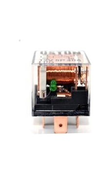 24v 40a 5 Uçlu Isıklı Seffaf Mini Role 24v 40a 5 Uçlu Isıklı Seffaf Mini Role